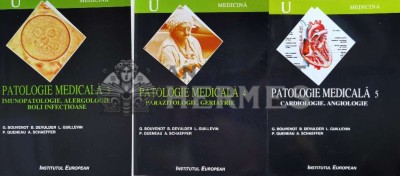 Patologie medicala, Vol. 3-5 Imunopatologie, alergologie, boli infectioase. Parazitologie, geriatrie. Cardiologie, Angiologie - 1999 - G. Bouvenot (W2 foto