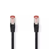 Cablu de retea Cat6 SFTP RJ45 tata - RJ45 tata 5m negru Nedis