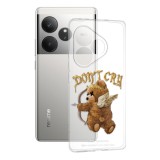 Husa pentru realme gt 6 / gt 6t, pro-slim, clear, don&#039;t cry