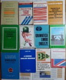 12 vol. gramatica limbii engleze (capcanele vocabularului, engleza americana, indrumar traducatori, engleza vorbita, stiinta si tehnica etc.)