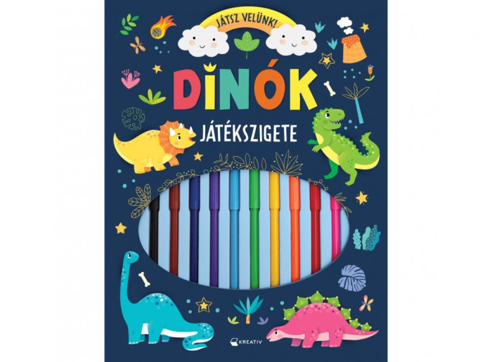 Dinok Jatekszigete , Jatssz Vel&uuml;nk!, - Editura Kreativ