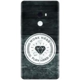 Husa silicon pentru Xiaomi Mi Mix 2, Work Hard Play Hard