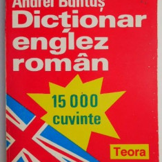 Dictionar englez-roman (15.000 cuvinte) – Andrei Bantas