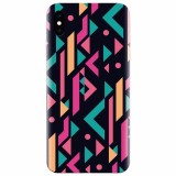 Husa silicon pentru Apple Iphone XS, Alien Geometrics