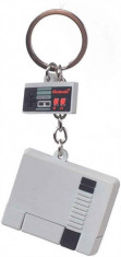 Breloc Difuzed Nintendo Nes 3D Rubber Keychain foto
