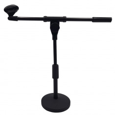 Stativ profesional pentru microfon IdeallStore®, Sound Helper, metalic, 40 cm, negru