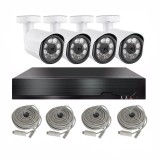 Kit supraveghere video HAWIRE HV-POE948004-A6