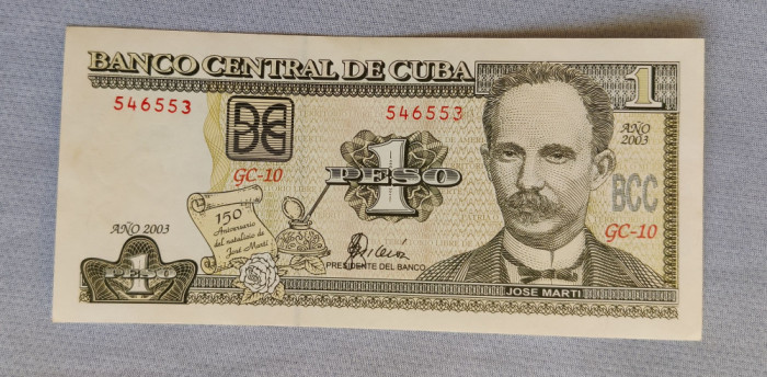 Cuba - 1 Peso (2003)