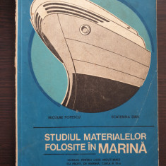 STUDIUL MATERIALELOR FOLOSITE IN MARINA - Popescu, Dan