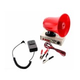 Portavoce Auto , Putere 25 W , Prindere Magnetica , Microfon Detasabil , USB