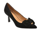 Pantofi eleganti EPICA negri, 5137, din piele intoarsa