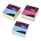 Cub Notite Adezive Strigo, 50A 50 mm, 250 File, Mix Pastel Neon