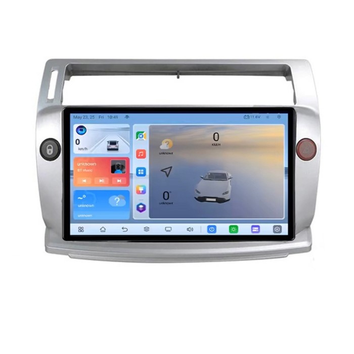 Navigatie Citroen C4 C-088 Android 8 Core 2.2 Ghz 8+128 Qled 1K ADAS 4G LTE GPS 360 KIT-088+EDT-E409V3 CarStore Technology