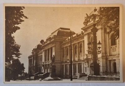 Carte Postala veche, circulata, Universitatea Al. I. Cuza din Iasi foto