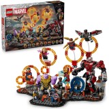 LEGO&reg; Marvel - Razbunatorii: Sfarsitul jocului Batalia finala 76323, 621 piese