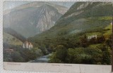 Carte Postala, Baile Herculane, Valea Cernei, 1924