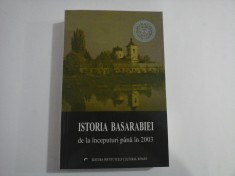 ISTORIA BASARABIEI DE LA INCEPUTURI PANA IN 2003 - IOAN SCURTU