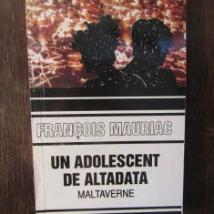 Francois Mauriac-Un adolescent de altadata