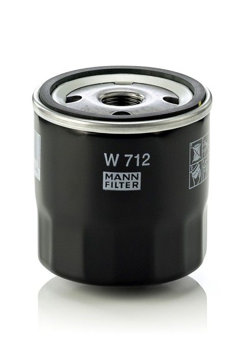 MANN-FILTER W 712 Filtru ulei