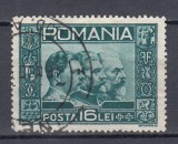 ROMANIA 1932 LP 92 EFIGIA CELOR TREI REGI STAMPILAT