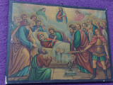 ICOANA Veche,Adormirea Sfintei Fecioare Maria.icoană creștin-bizantină pe lemn
