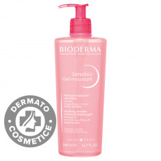 Gel spumant si hidratant Sensibio, 500ml, Bioderma