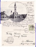 Abrud (Alba)- Piata, biserica - clasica, rara