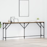 vidaXL Masă de Consolă din Lemn Vechi 200x29x75 cm, Lemn Prelucrat.