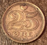 C50 - Moneda foarte veche - Danemarca - 25 ore - 1991