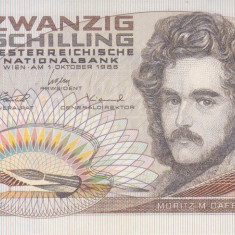 Bancnota Austria 20 Schilling 1986 - P148 aUNC