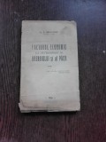FACTORUL ECONOMIC CA DETERMINANT AL RASBOIULUI SI AL PACII - P. DEDULESCU