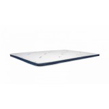 Topper cu memorie 90x200, SomnoMed Antiacaria, pentru alergici, H 4+3cm, husa detasabila si lavabila