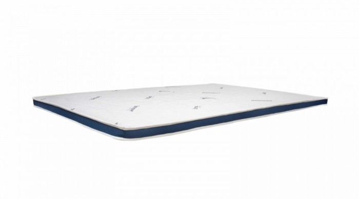 Topper cu memorie 140x200, SomnoMed Antiacaria, pentru alergici, H 4+3cm, husa detasabila si lavabila