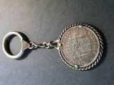 5 Pesetas 1893, Spania, in breloc cu montura de argint - G 3253, Europa