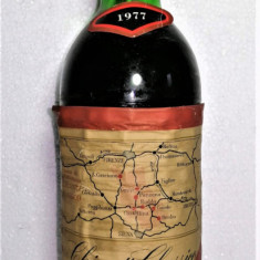 C 57 - VIN ROSU, CHIANTI CLASSICO, DOC, LANDINI, cl 72 gr 12,5 recoltare 1977