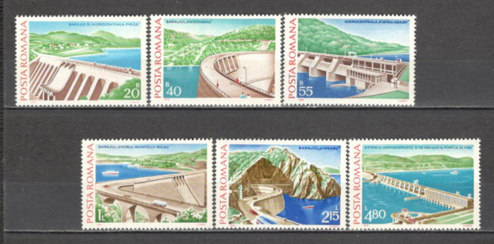 Romania.1978 Hidrocentrale DR.415