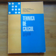 Tehnica de Calcul -Manual ptr clasa a X-a -Cristina Mircescu anul 1980