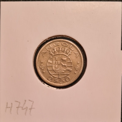 h747 Angola 2.50 escudos 1969 foto