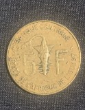 Moneda 5 francs 1978 Statele africane de vest