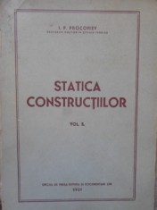 STATICA CONSTRUCTIILOR VOL.2-I.P. PROCOFIEV-219769