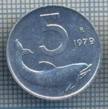 AX 1422 MONEDA-ITALIA- 5 LIRE-ANUL1979 -STAREA CARE SE VEDE, Europa