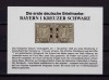 ✅(V21) Germania &#039;85,repro. oficiala prima marca Germania 1Kreuzer tete-beche, Nestampilat