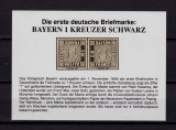 ✅(V21) Germania &#039;85,repro. oficiala prima marca Germania 1Kreuzer tete-beche