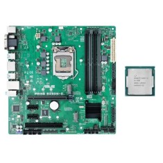 Placa de Baza Second Hand Asus PRIME B250M-C, Socket 1151, mATX, Shield, Cooler + Procesor Intel Core i3-7100 3.90GHz foto