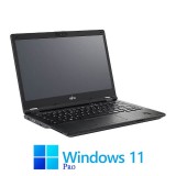 Laptop Fujitsu LIFEBOOK E548, Quad Core i5-8250U, 16GB DDR4, FHD, Win 11 Pro, Intel Core i5