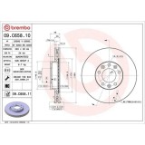 Set disc frana Citroen Berlingo (Er Ec) 06.18-, Berlingo Box (B9) 04.08-, Berlingo Box (K9) 06.18-, C4 Grand Picasso 2 (Da De) 09.13-, C4 Picasso 2 V