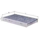 Mahle Filtru, aer habitaclu