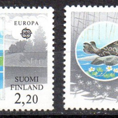 FINLANDA 1986, EUROPA CEPT - Fauna, serie neuzata, MNH