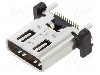 Conector USB C, versiune USB 3.1, verticala, MOLEX - 221608-0001