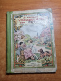 Manual pentru prescolari sau clasele primare - anii 1900-1910-limba franceza, Clasa 1, Limba Romana, ALL